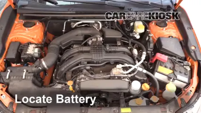 2018 Subaru Crosstrek Premium 2.0L 4 Cyl. Battery Replace